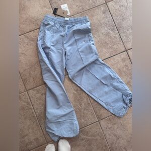 Women's Nike Sportswear Everything Woven Mid Rise Sweatpants - blue